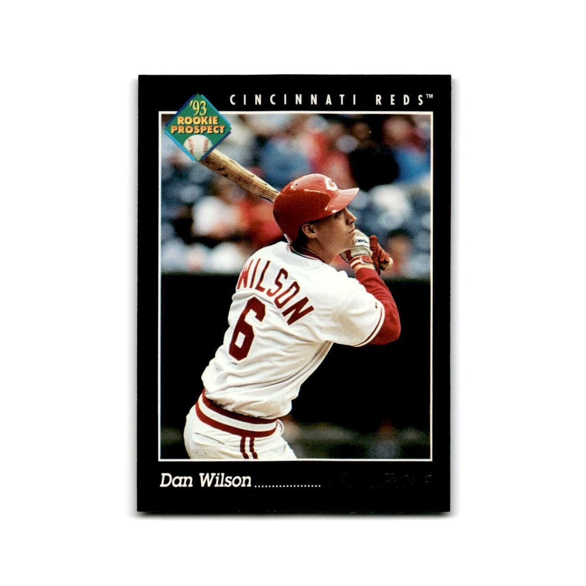 Dan Wilson Rookie 1993 Pinnacle #255 Cincinnati Reds Baseball Card NM