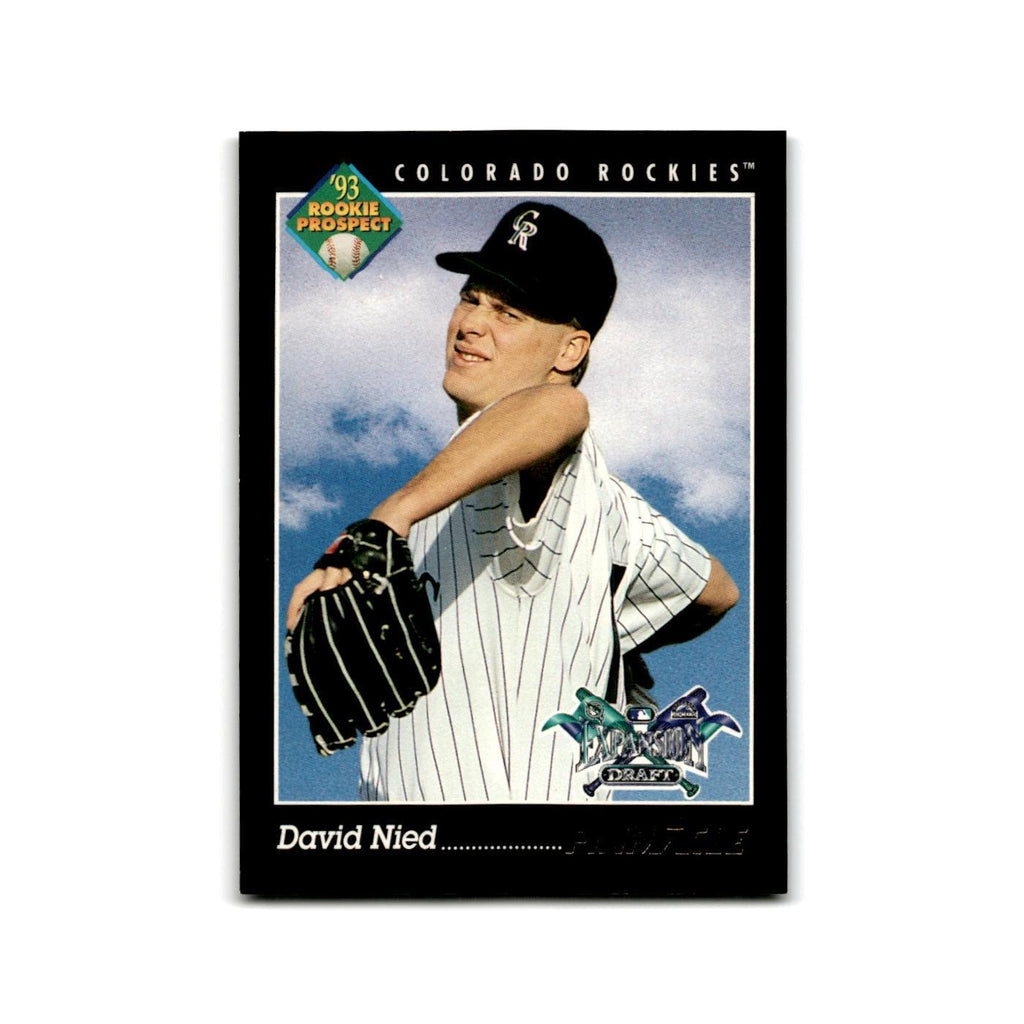 David Nied 1993 Pinnacle #238 Colorado Rockies Baseball Card NM