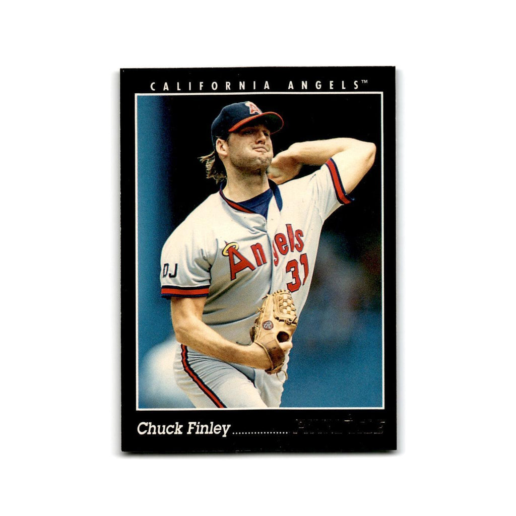 Chuck Finley 1993 Pinnacle #201 California Angels Baseball Card NM