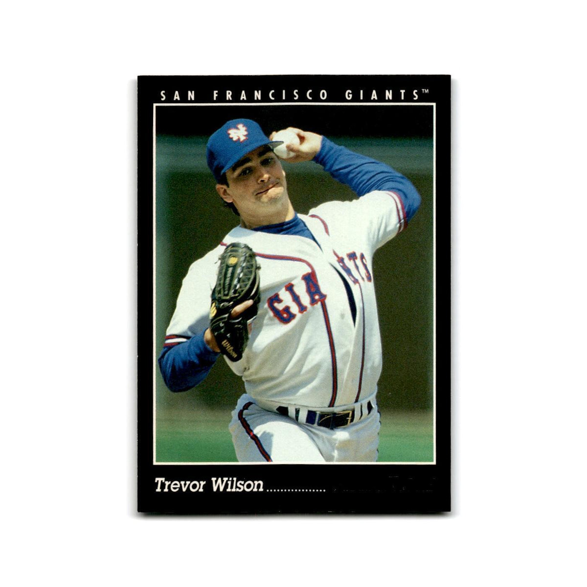 Trevor Wilson 1993 Pinnacle #210 San Francisco Giants Baseball Card NM