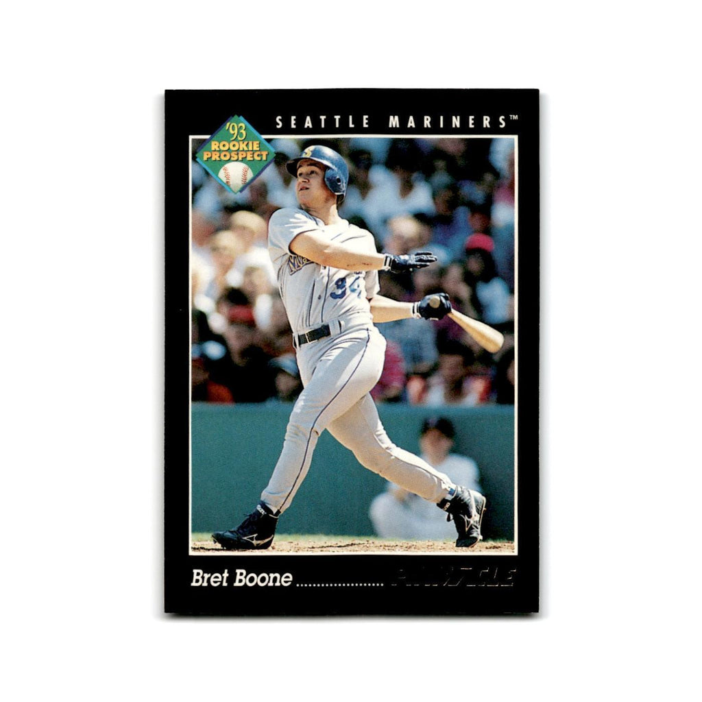 Bret Boone Rookie 1993 Pinnacle #243 Seattle Mariners Baseball Card NM