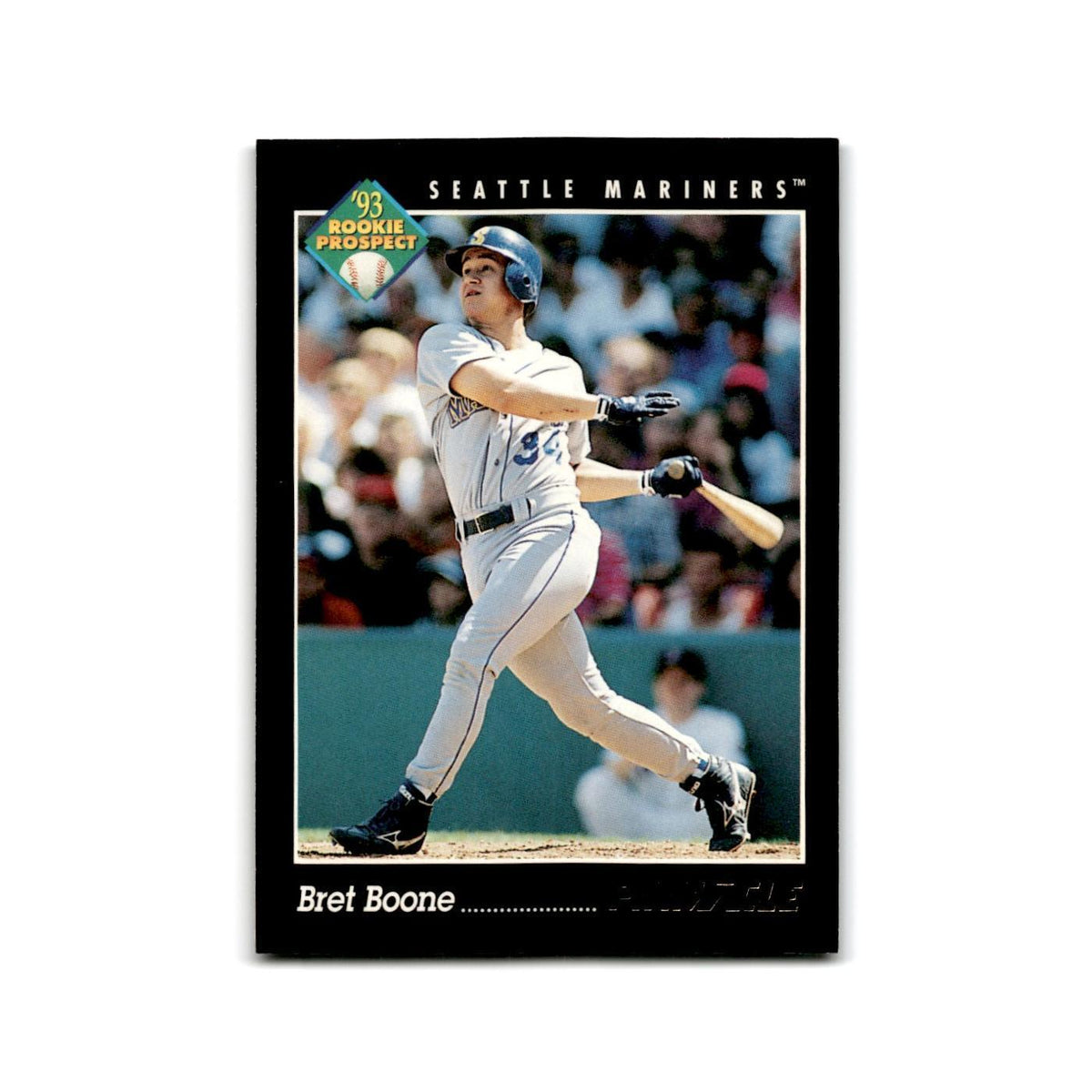 Bret Boone Rookie 1993 Pinnacle #243 Seattle Mariners Baseball Card NM