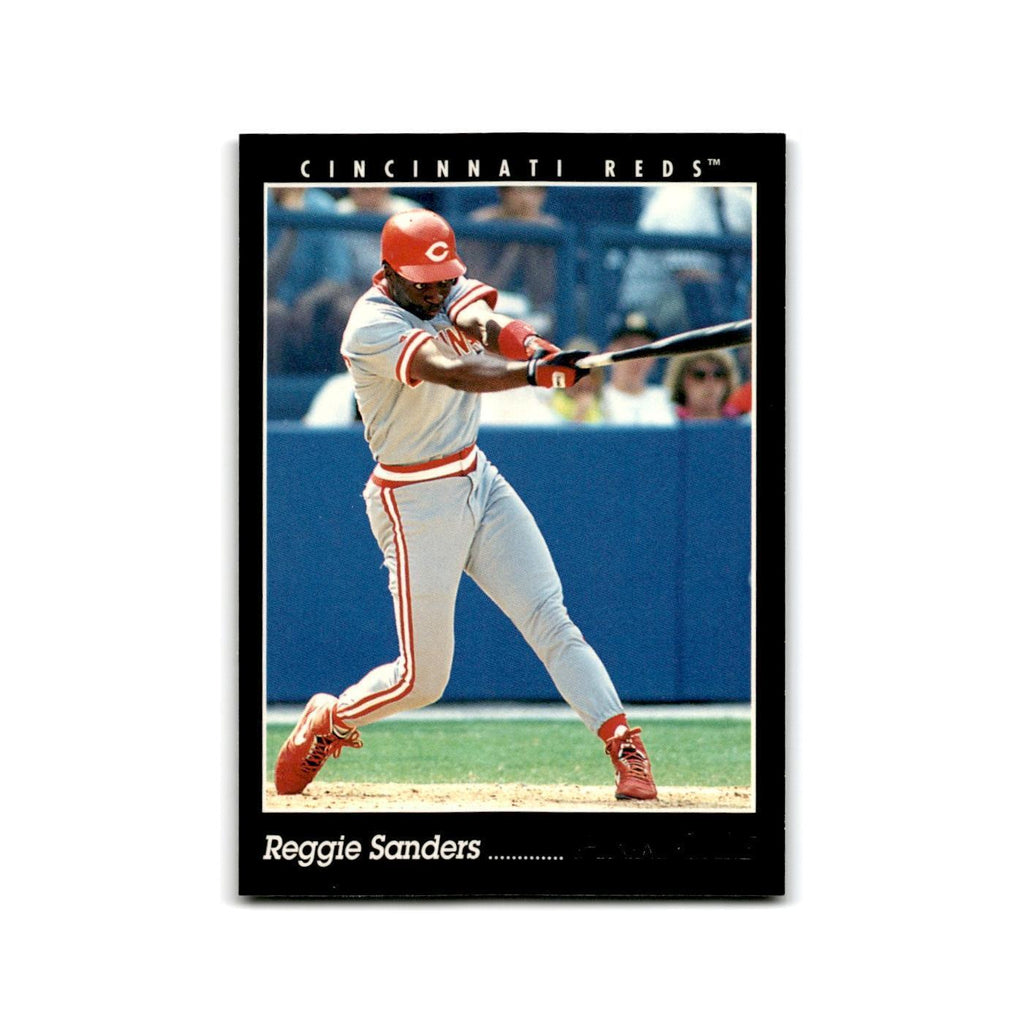 Reggie Sanders 1993 Pinnacle #158 Cincinnati Reds Baseball Card NM