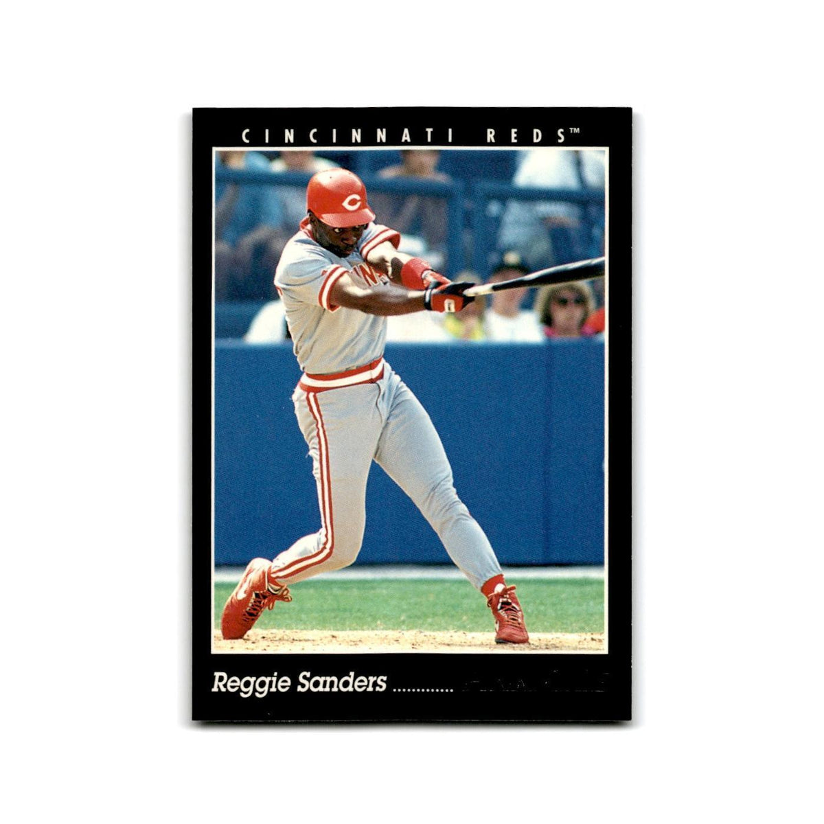 Reggie Sanders 1993 Pinnacle #158 Cincinnati Reds Baseball Card NM