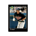J.T. Bruett Rookie 1993 Pinnacle #241 Minnesota Twins Baseball Card NM