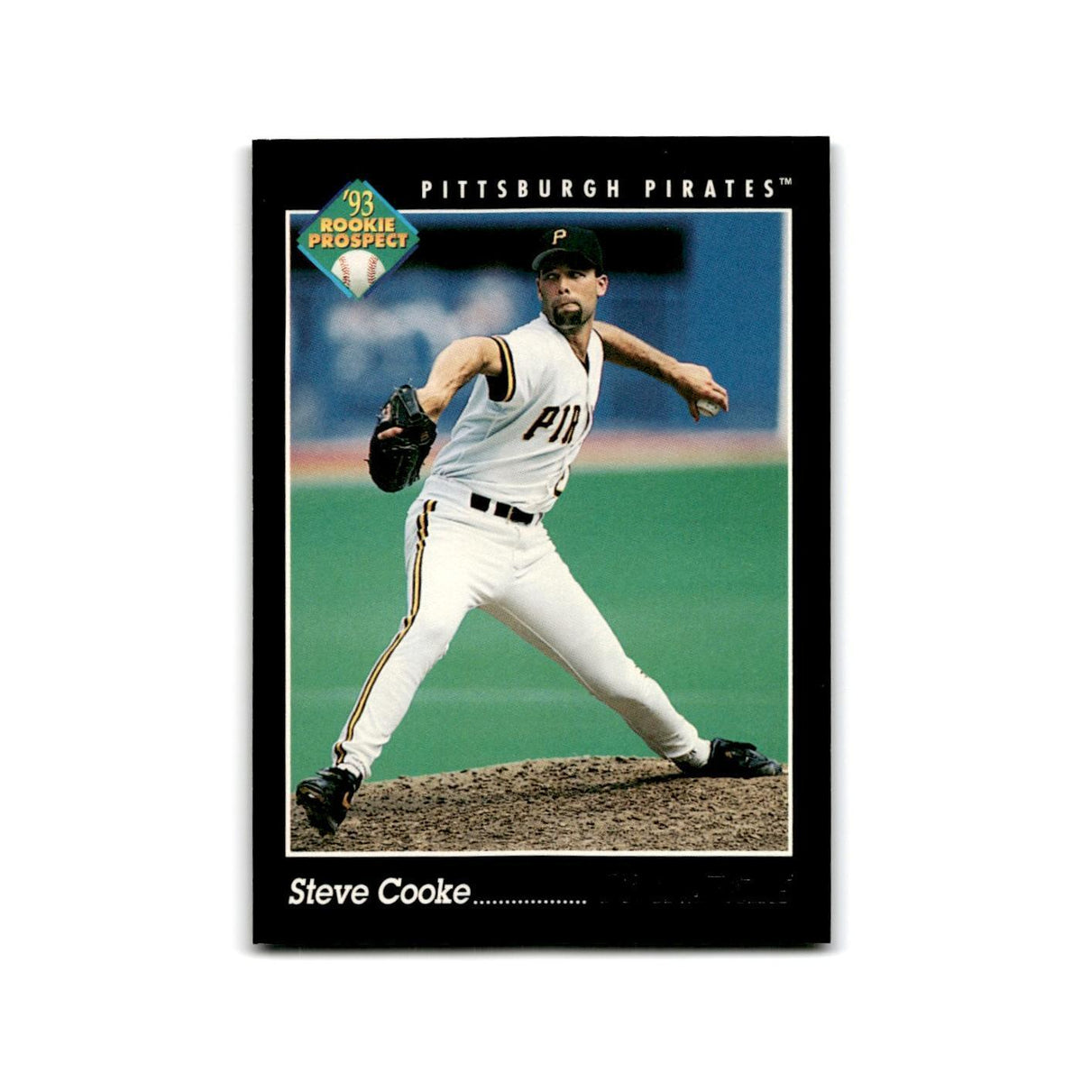 Steve Cooke Rookie 1993 Pinnacle #260 Pittsburgh Pirates Baseball Card NM