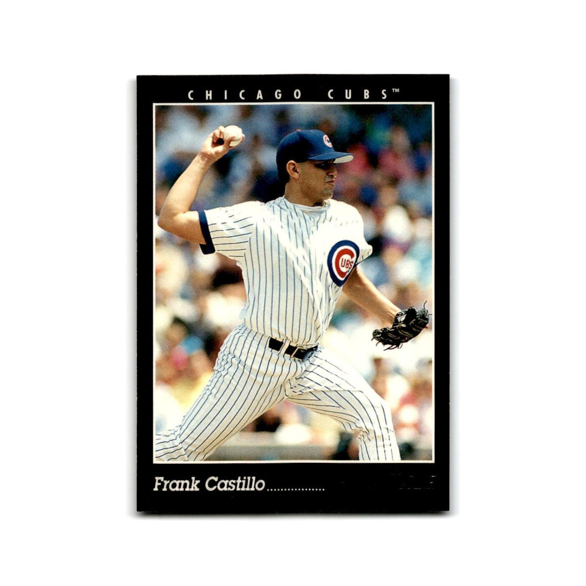 Frank Castillo 1993 Pinnacle #208 Chicago Cubs Baseball Card NM