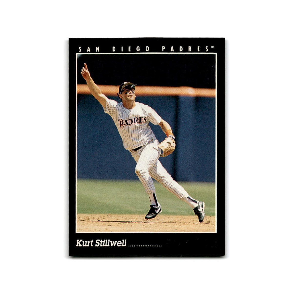 Kurt Stillwell 1993 Pinnacle #154 San Diego Padres Baseball Card NM