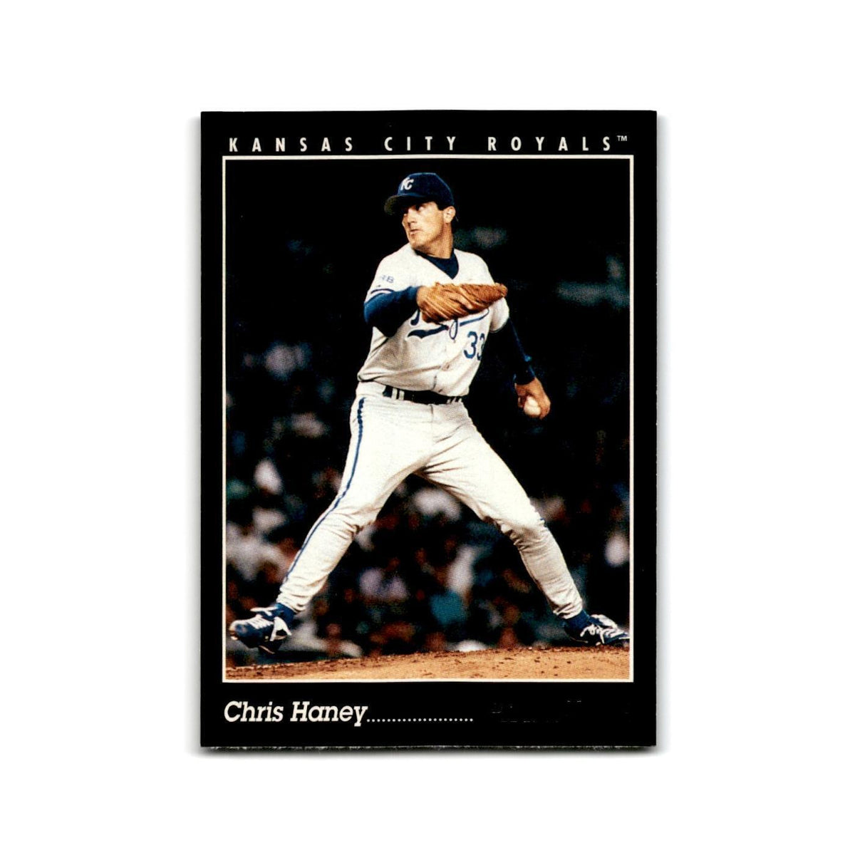 Chris Haney 1993 Pinnacle #194 Kansas City Royals Baseball Card NM