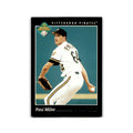 Paul Miller Rookie 1993 Pinnacle #258 Pittsburgh Pirates Baseball Card NM