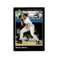 Melvin Nieves Rookie 1993 Pinnacle #248 Atlanta Braves Baseball Card NM