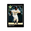 William Suero Rookie 1993 Pinnacle #271 Milwaukee Brewers Baseball Card NM