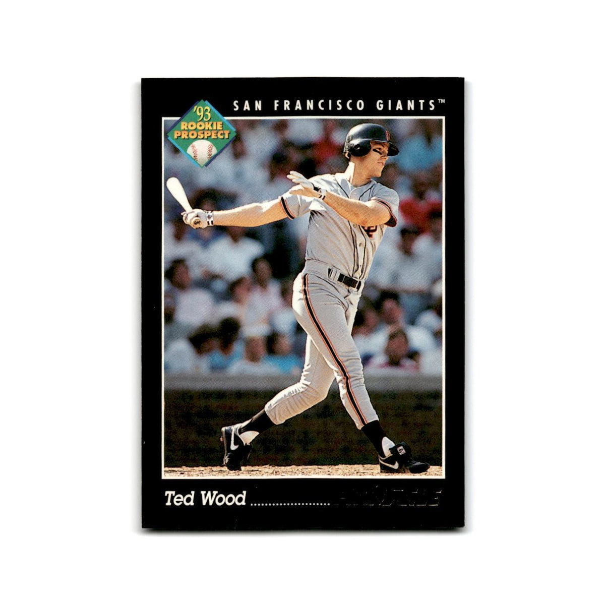 Ted Wood Rookie 1993 Pinnacle #286 San Francisco Giants Baseball Card NM