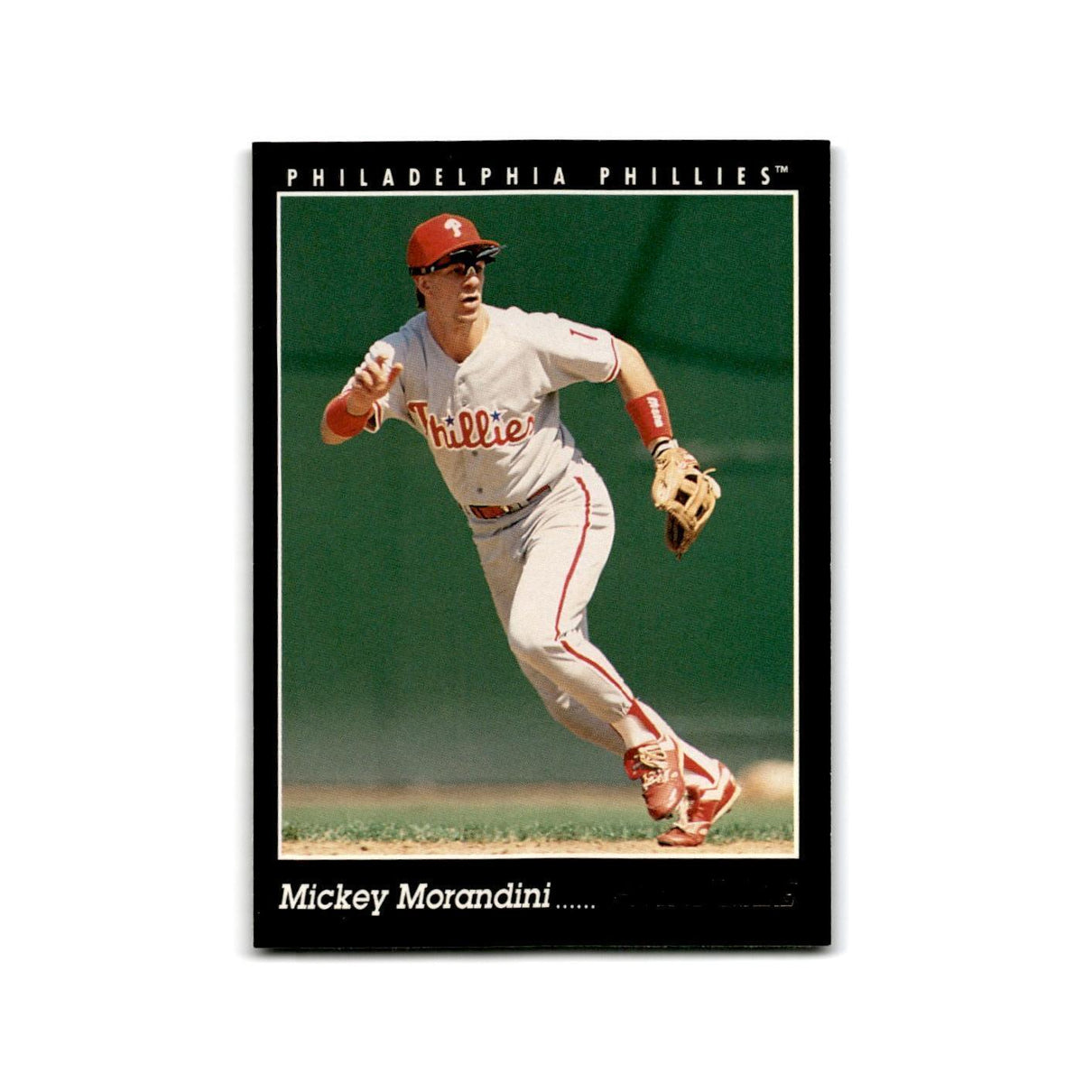 Mickey Morandini 1993 Pinnacle #156 Philadelphia Phillies Baseball Card NM