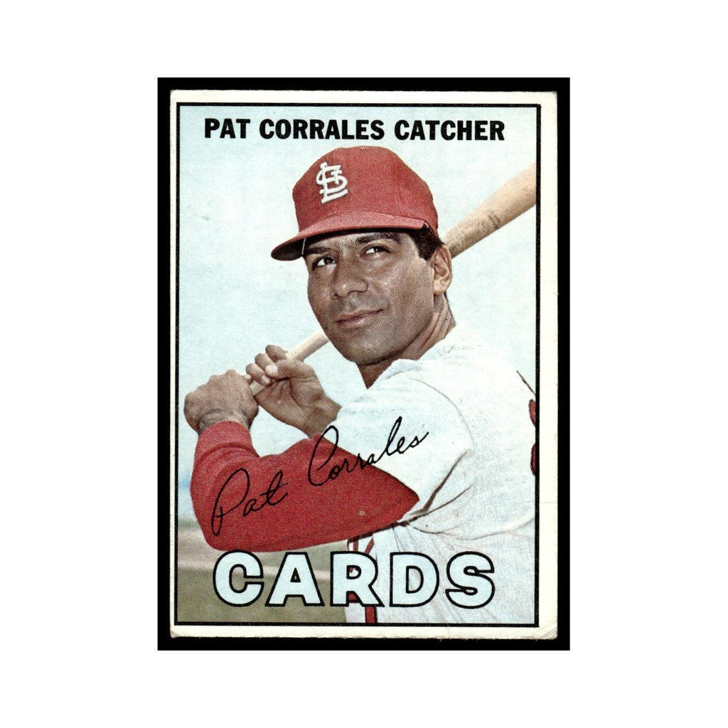 1967 Topps Baseball Card Pat Corrales Cardinals #78