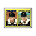 1967 Topps Baseball Card Jim Price/Luke Walker RC Pirates #123
