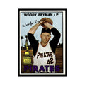1967 Topps Baseball Card Woody Fryman RC Pirates #221