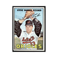 1967 Topps Baseball Card Steve Barber Orioles #82