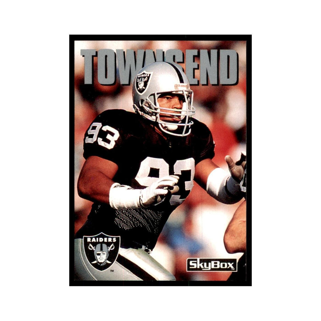 1992 SkyBox Greg Townsend Football Cards #202
