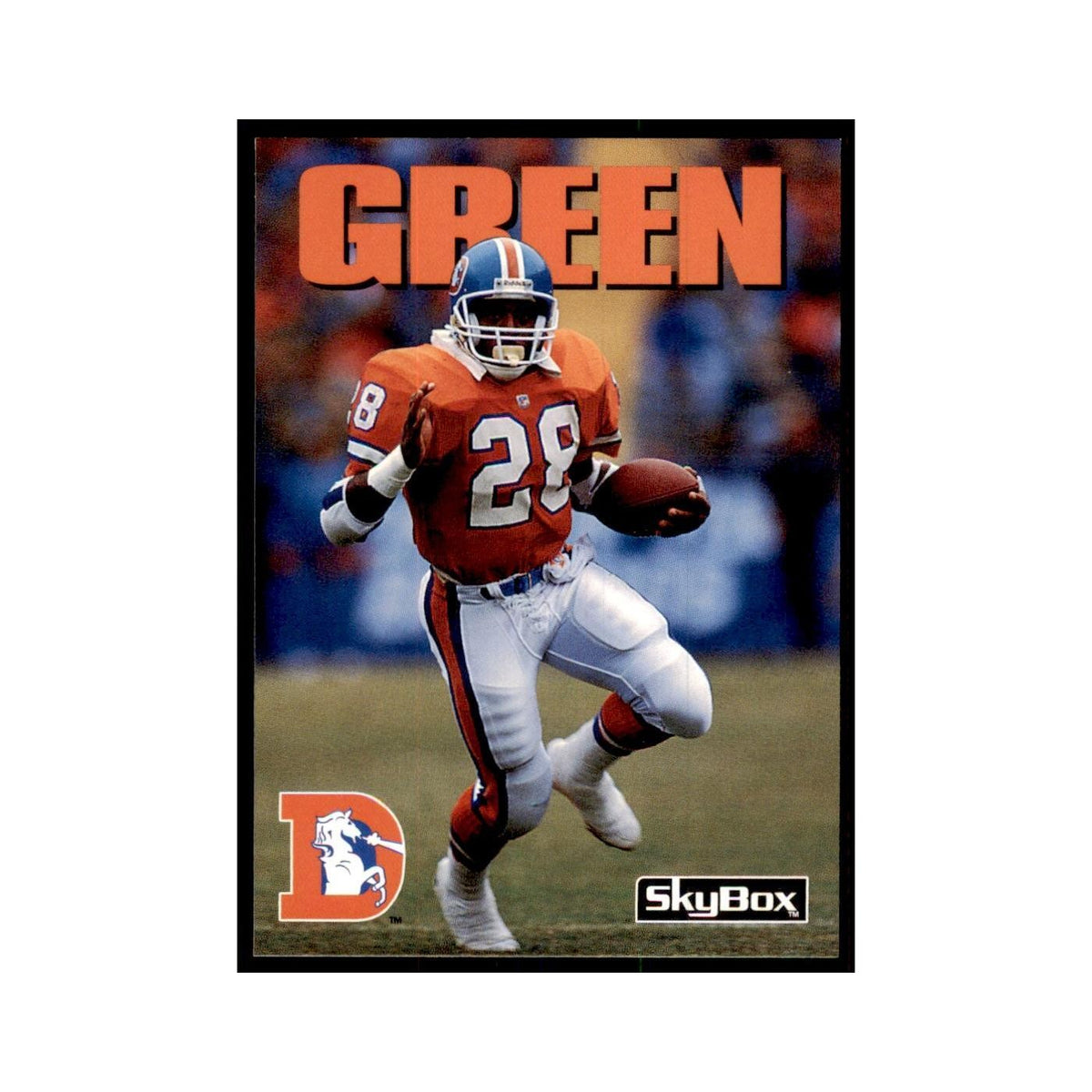 1992 SkyBox Gaston Green Football Cards #197