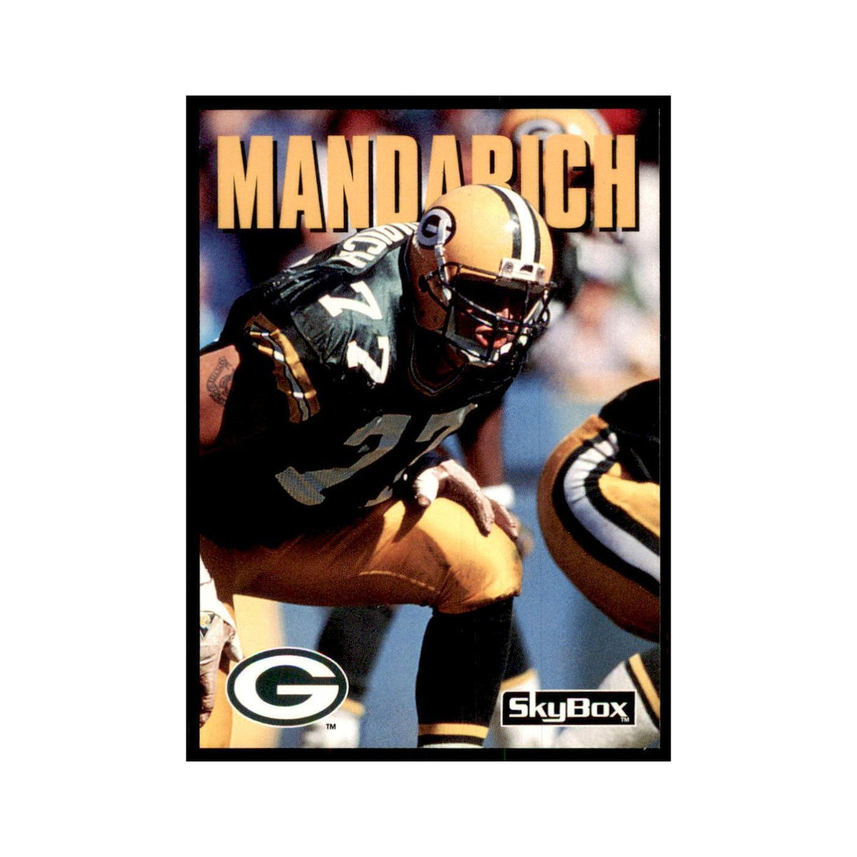 1992 SkyBox Tony Mandarich Football Cards #177