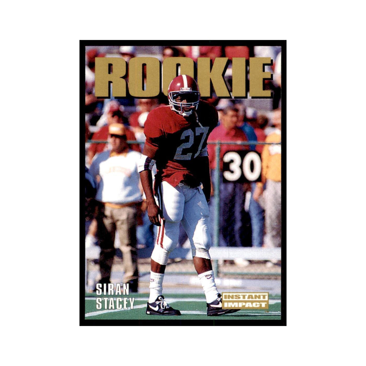 1992 SkyBox Siran Stacy RC Football Cards #335