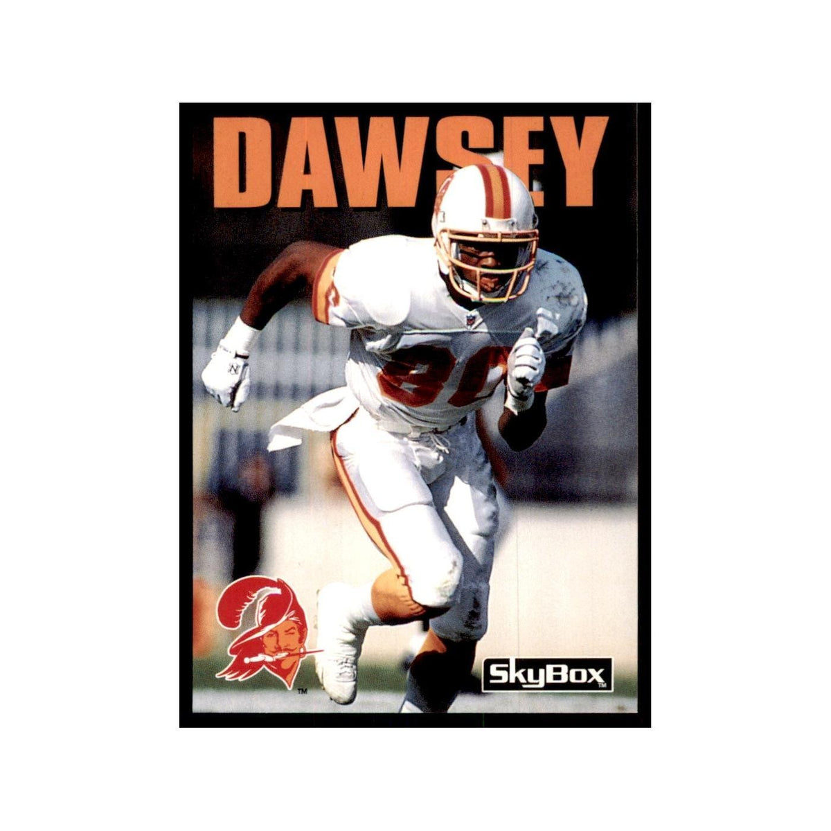 1992 SkyBox Lawrence Dawsey Football Cards #184