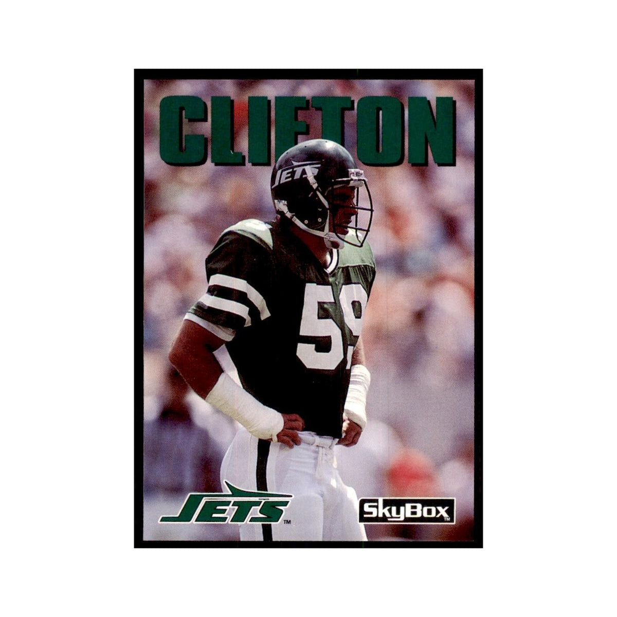 1992 SkyBox Kyle Clifton Football Cards #205