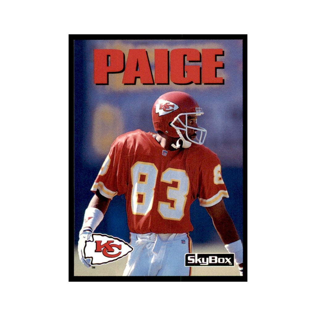 1992 SkyBox Stephone Paige Football Cards #243
