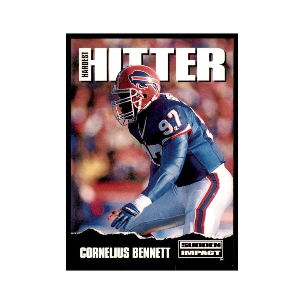 1992 SkyBox Cornelius Bennett Football Cards #315