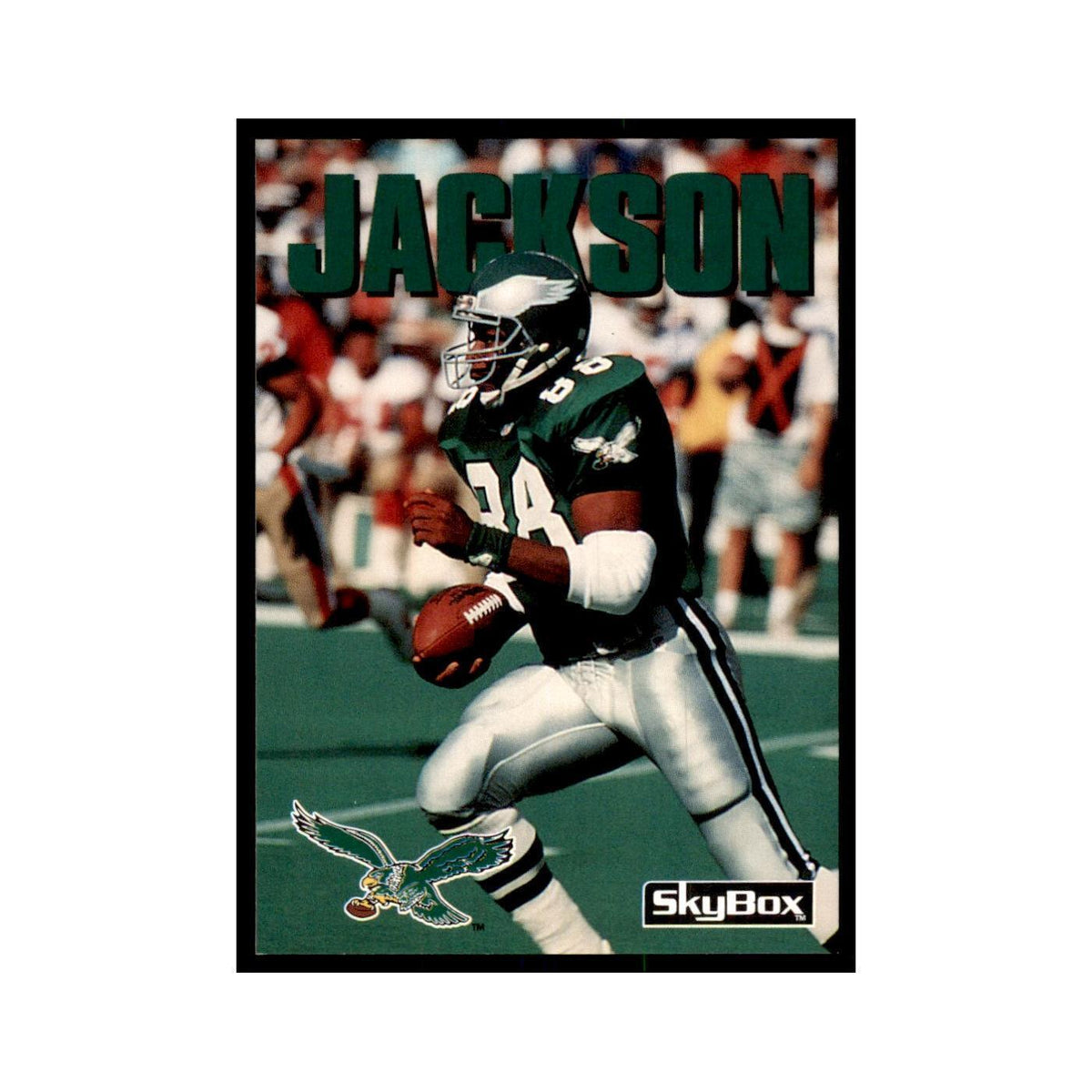 1992 SkyBox Keith Jackson Football Cards #168