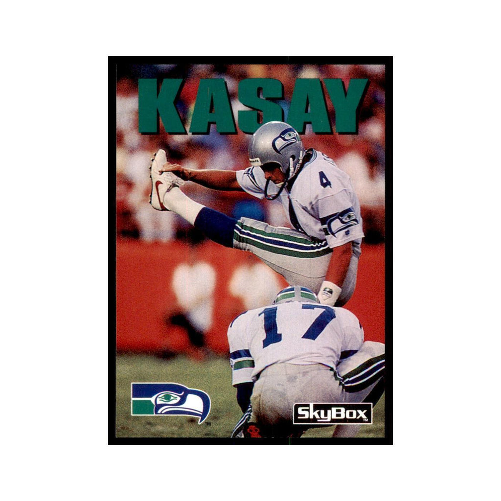 1992 SkyBox John Kasay Football Cards #242