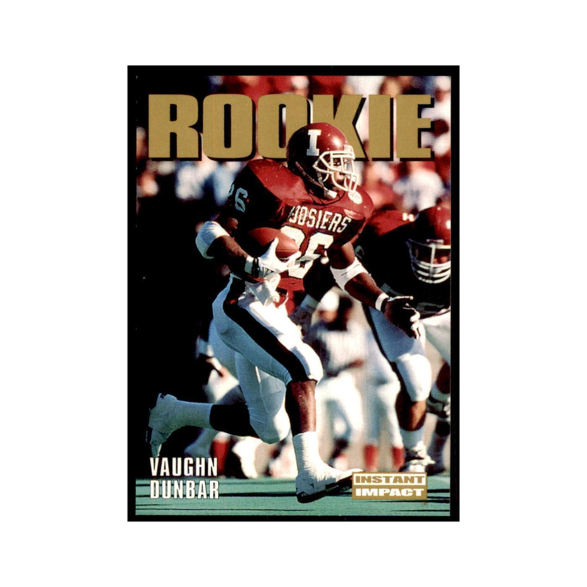 1992 SkyBox Vaughn Dunbar RC Football Cards #338
