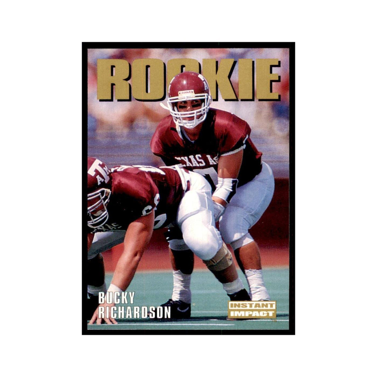 1992 SkyBox Bucky Richardson RC Football Cards #330