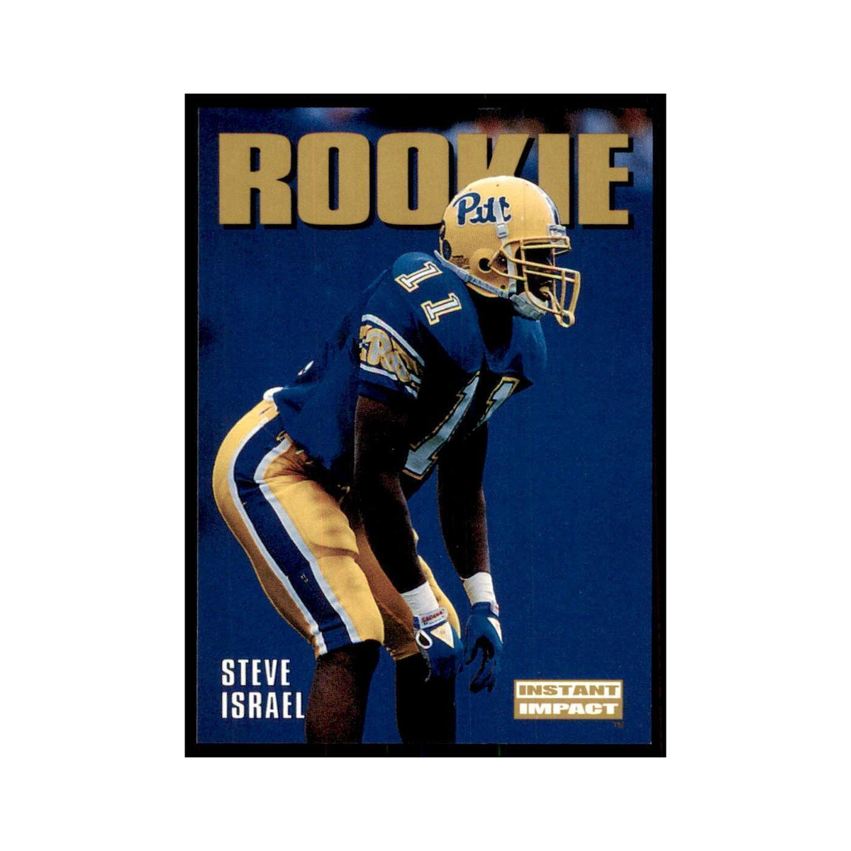1992 SkyBox Steve Israel RC Football Cards #337