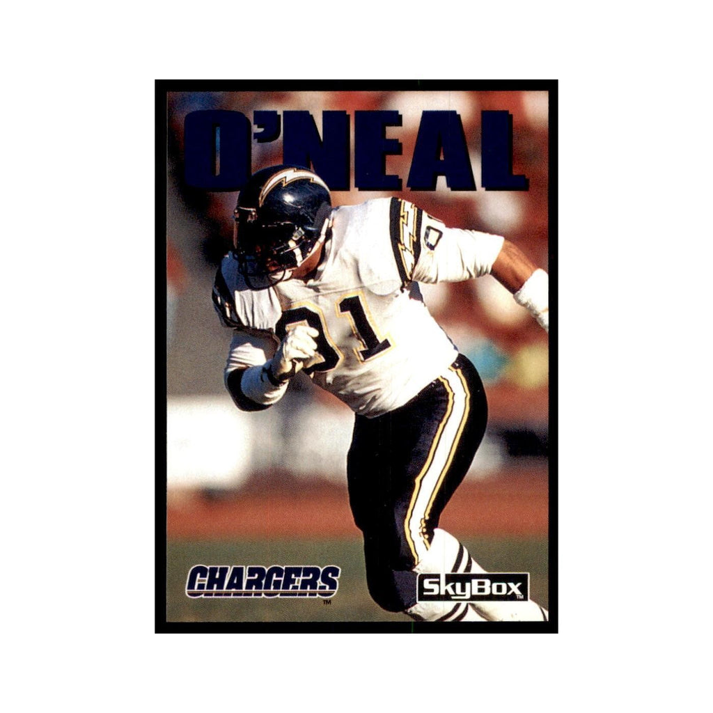 1992 SkyBox Leslie O'Neal Football Cards #88