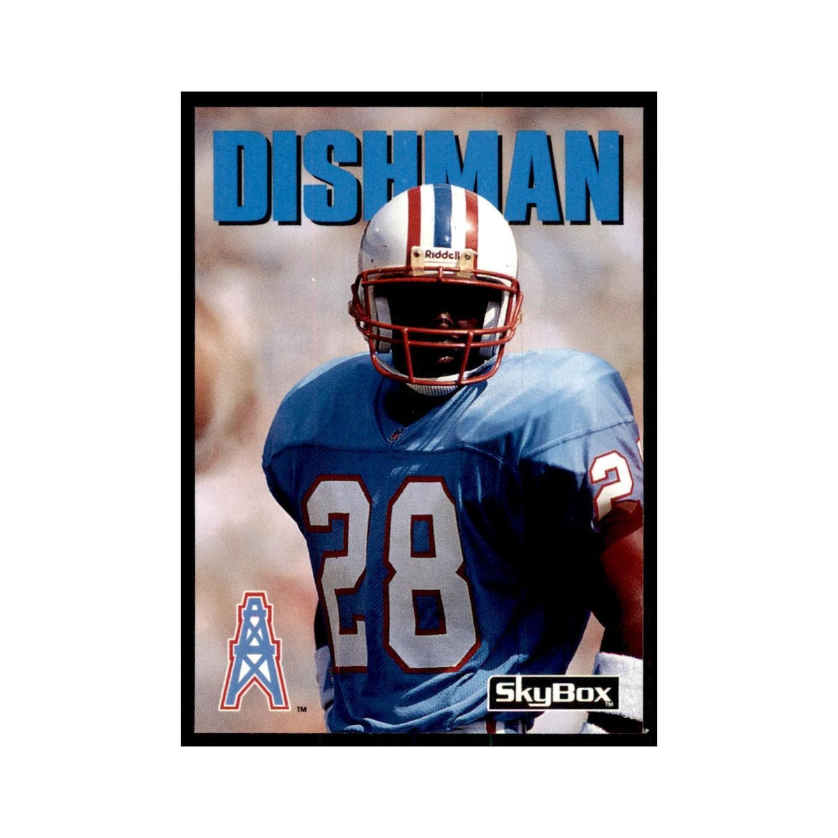 1992 SkyBox Cris Dishman Football Cards #201
