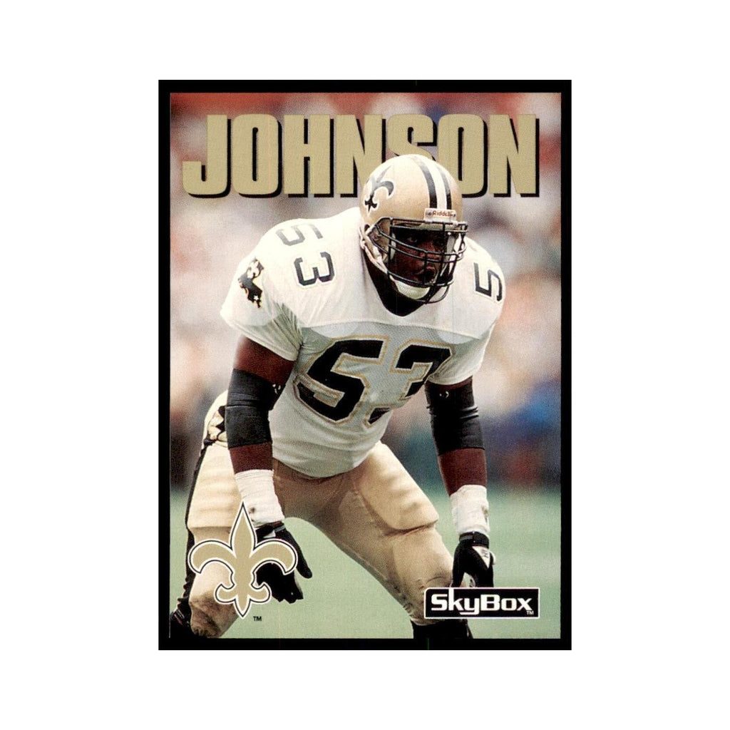 1992 SkyBox Vaughan Johnson Football Cards #182
