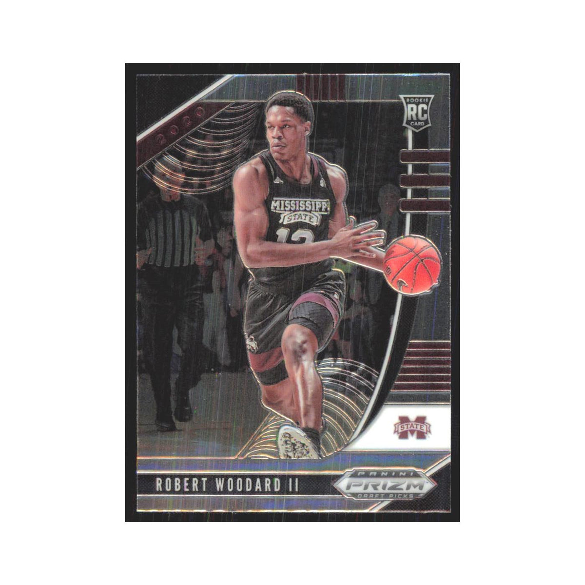 2020 Panini Prizm Draft Robert Woodard II RC Mississippi State Bulldogs #63