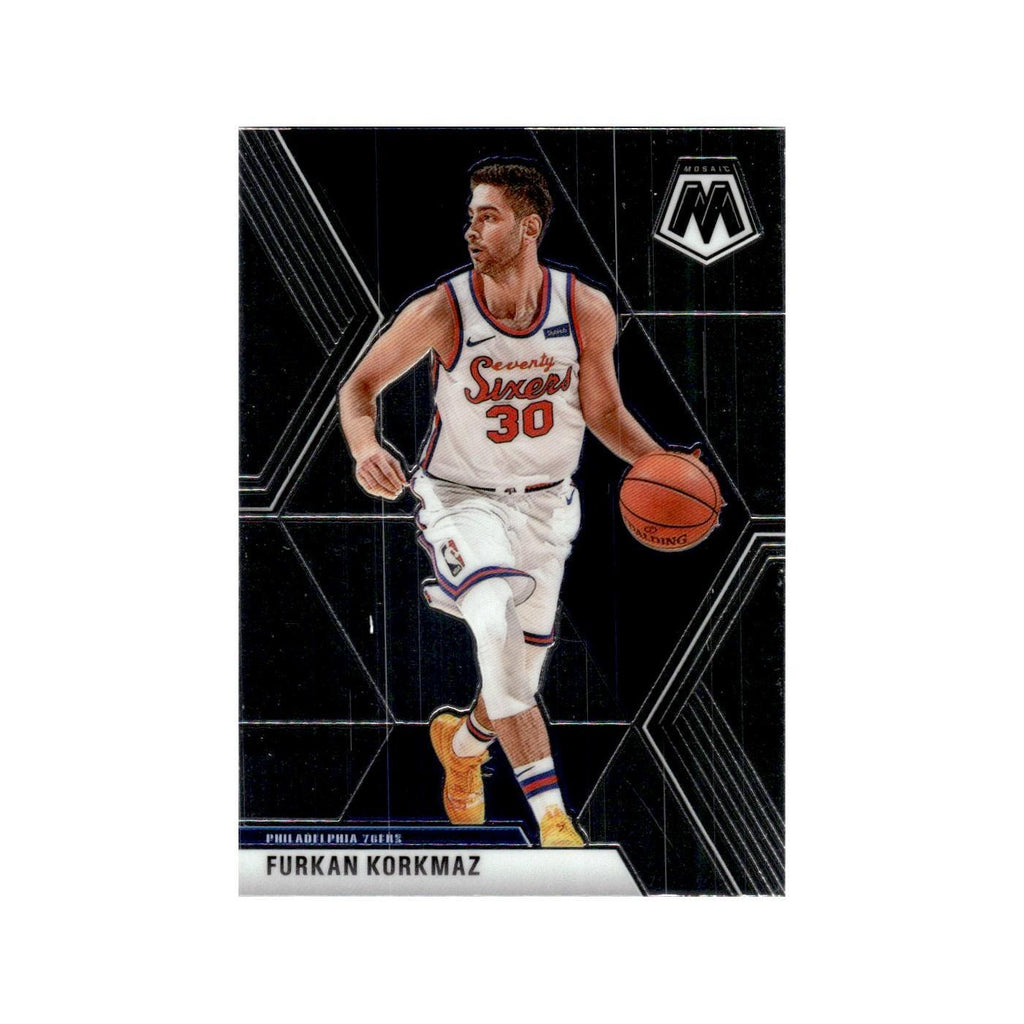 Furkan Korkmaz 2019 Panini Mosaic #199 Philadelphia 76ers Basketball Card NM