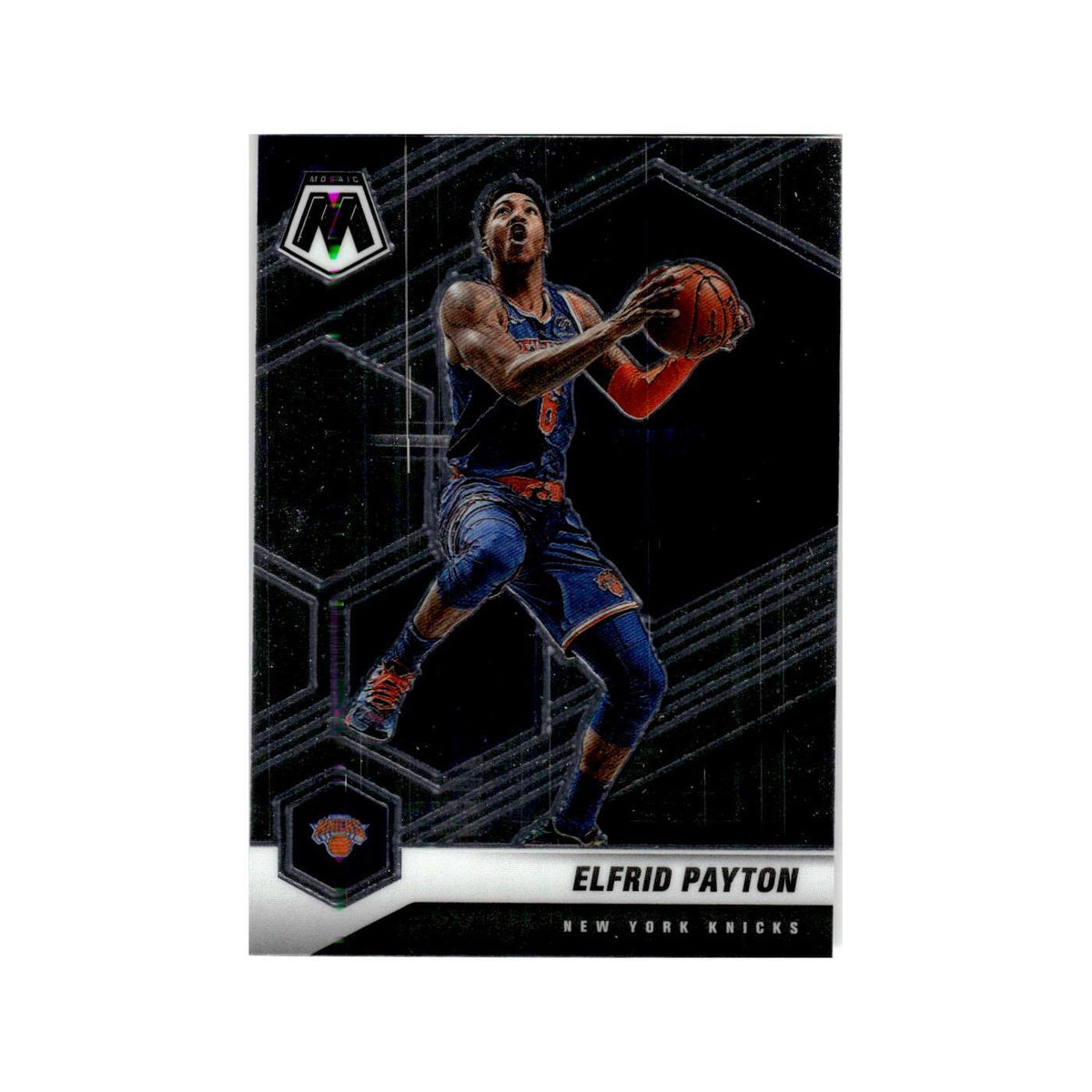 Elfrid Payton 2020 Panini Mosaic #84 New York Knicks Basketball Card NM