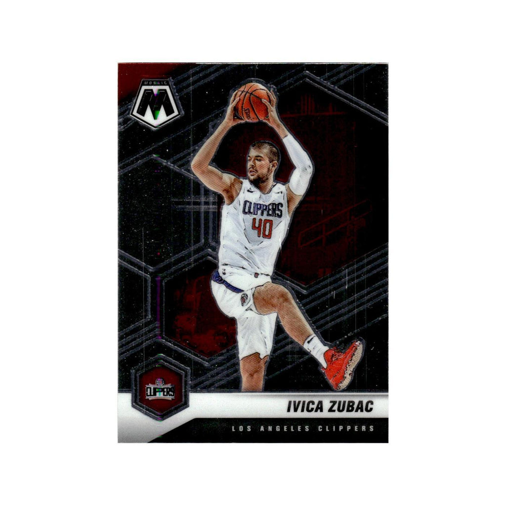 Ivica Zubac 2020 Panini Mosaic #60 Los Angeles Clippers Basketball Card NM