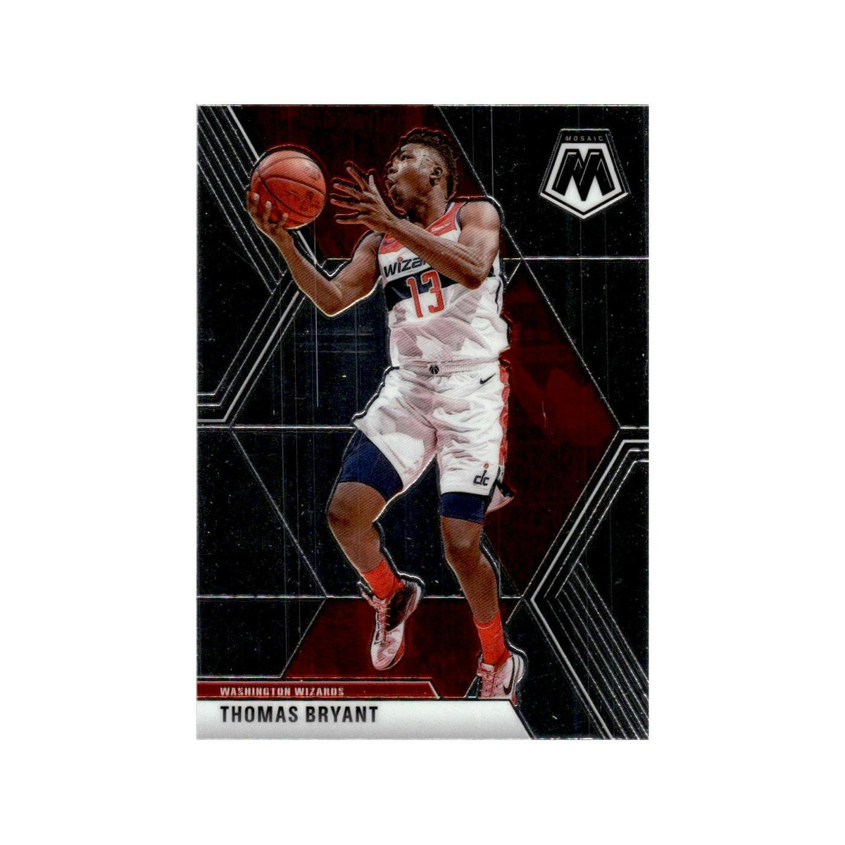 Thomas Bryant 2019 Panini Mosaic #142 Washington Wizards Basketball Card NM