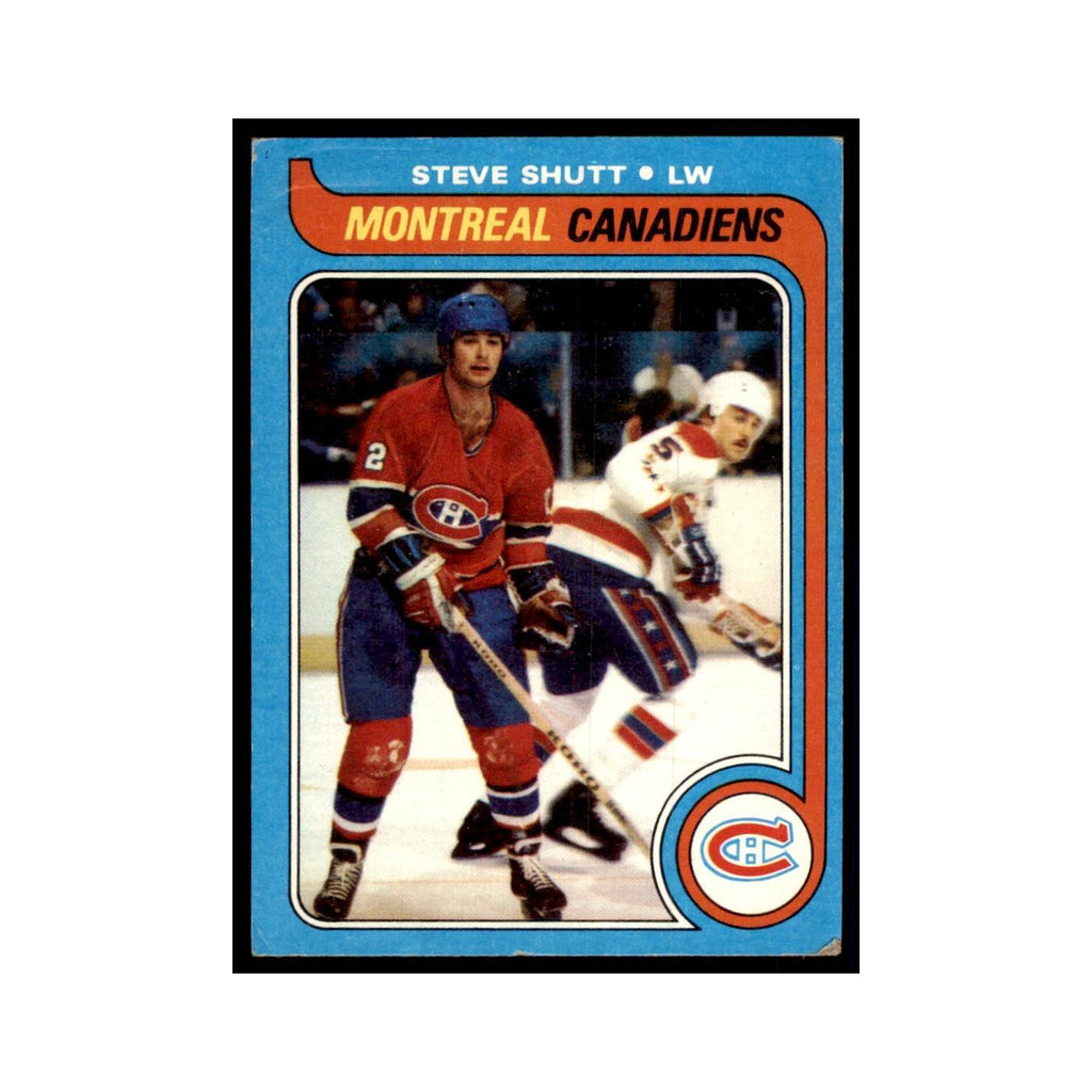 Steve Shutt 1979 Topps #90 Montreal Canadiens Hockey Card VG