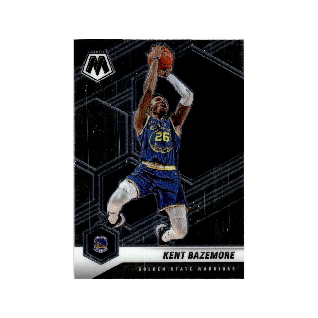 Kent Bazemore 2020 Panini Mosaic #44 Golden State Warriors Basketball Card NM