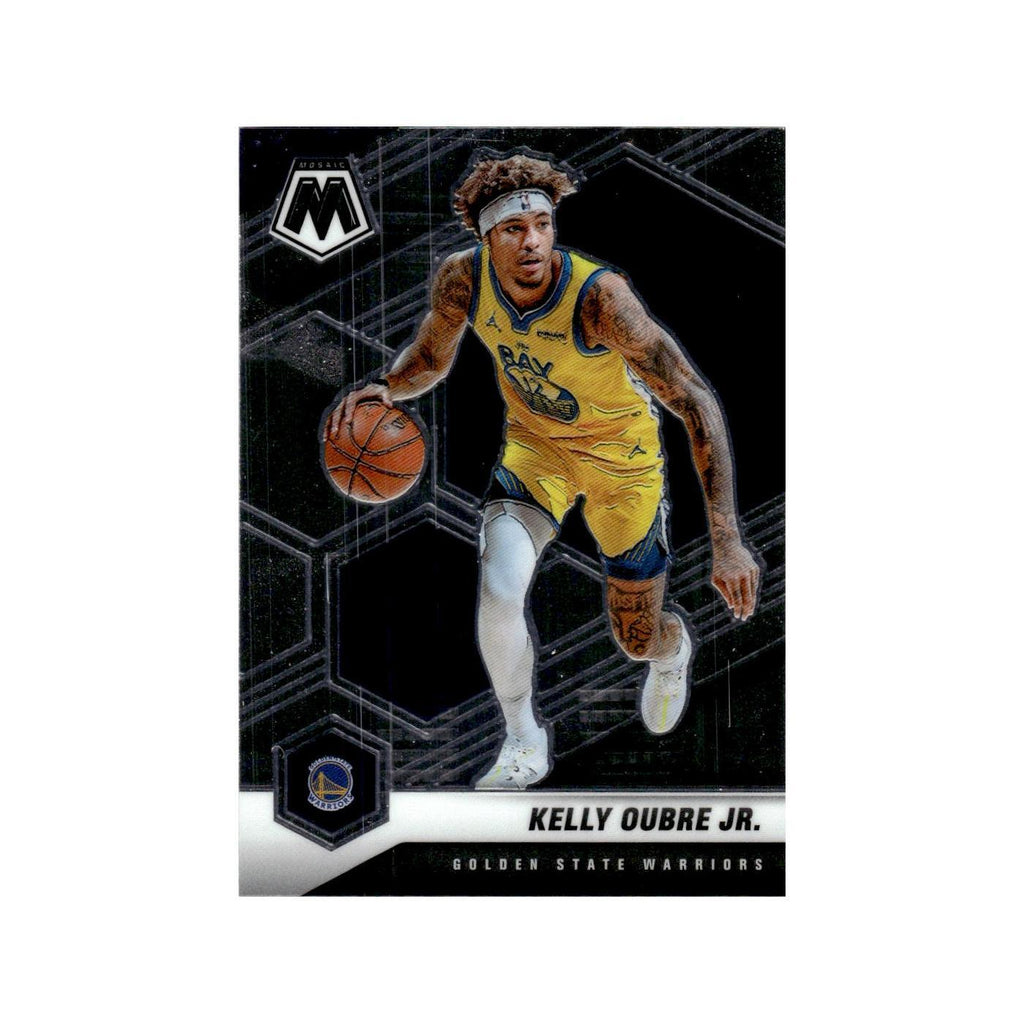 Kelly Oubre Jr. 2020 Panini Mosaic #128 Golden State Warriors Basketball Card NM