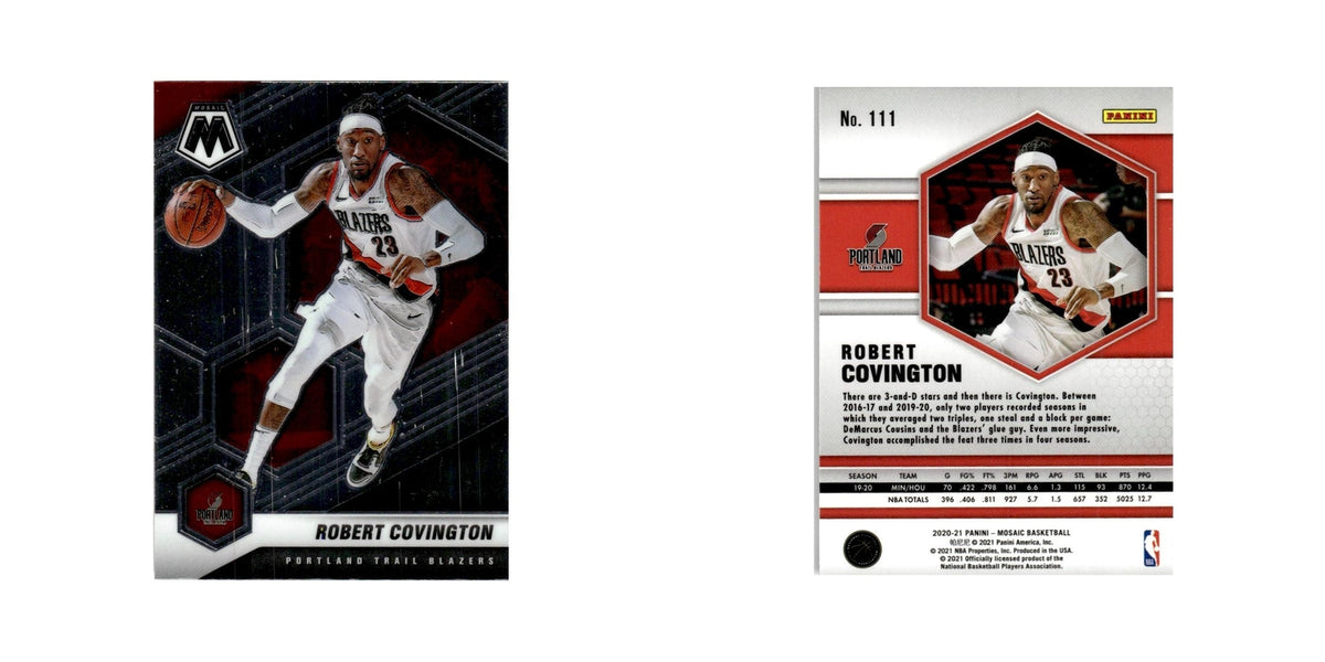Robert Covington 2020 Panini Mosaic #111 Portland Trail Blazers NM