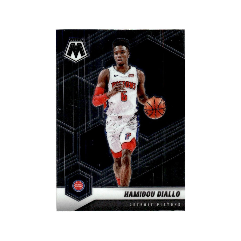 Hamidou Diallo 2020 Panini Mosaic #145 Detroit Pistons Basketball Card NM