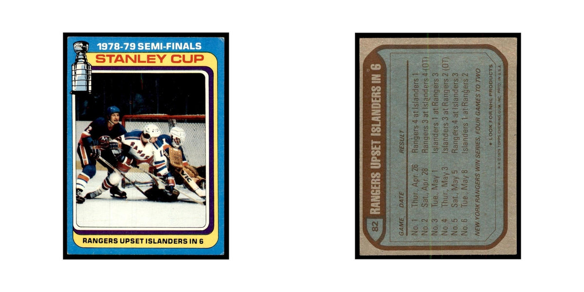 1979-80 Stanley Cup Semi-Finals 1979 Topps #82 NM