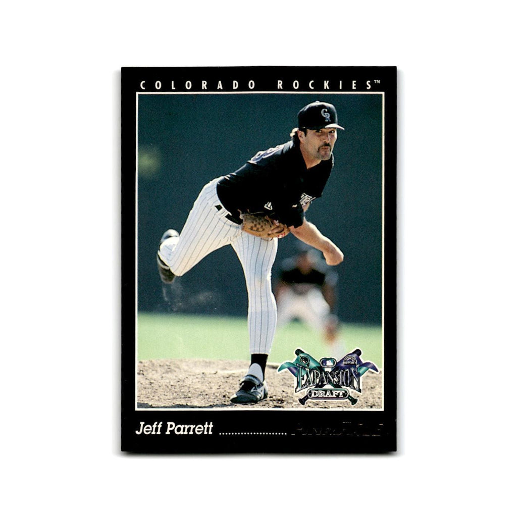 Jeff Parrett 1993 Pinnacle #431 Colorado Rockies Baseball Card NM